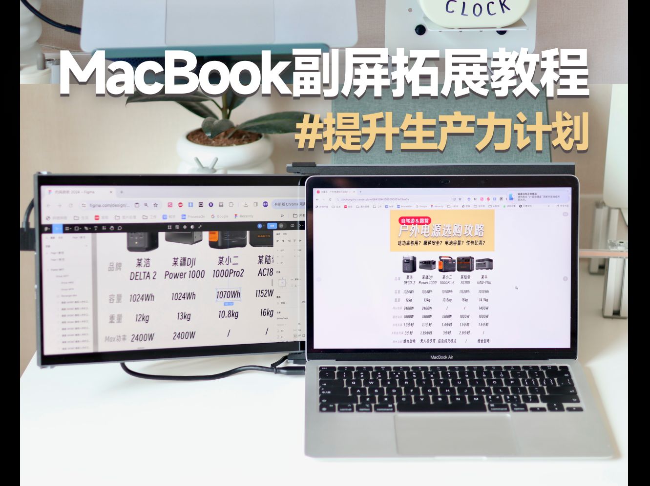 简单2个方法,让你的MacBook外接显示器❗哔哩哔哩bilibili