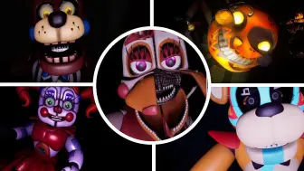 Download Video: 【FNAF：急聘2】 全跳杀（作死）集锦 （PSVR2）