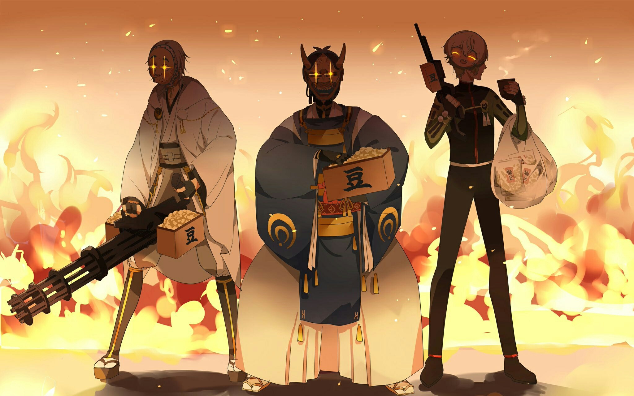 【龟速更新中】刀剑乱舞鬼退治活动出阵语音合集