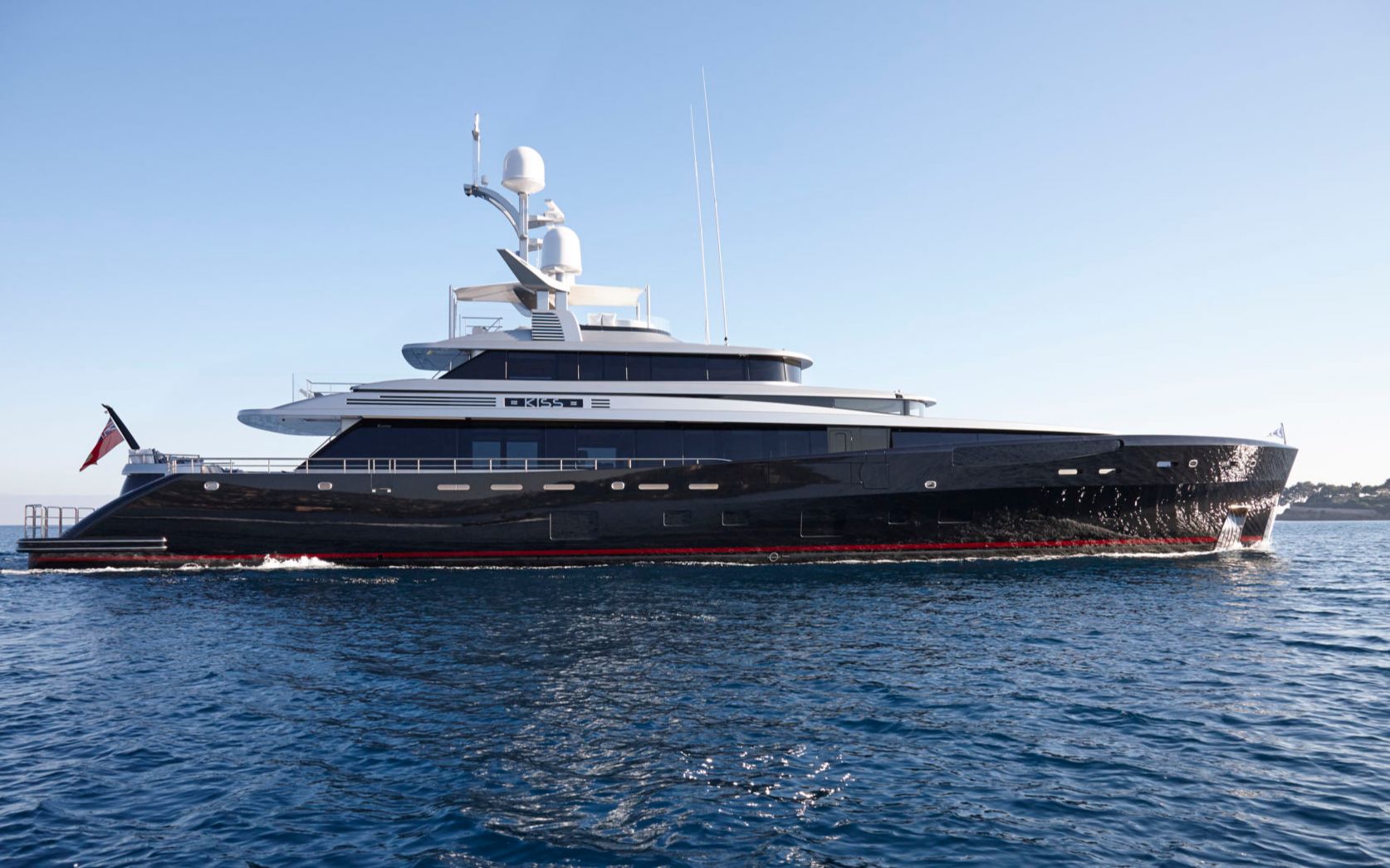 【超级游艇 kiss 2015】46.4m长游艇feadship kiss号