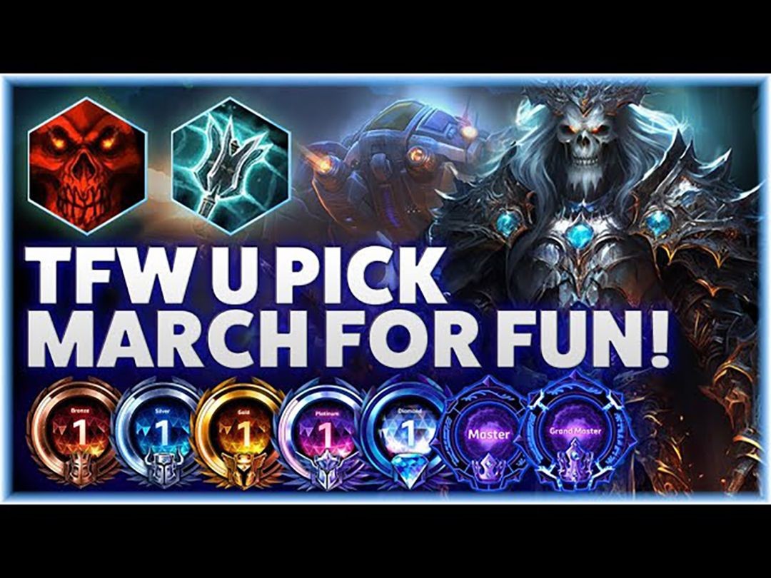 李奥瑞克 Leoric March  TFW YOU PICK MARCH FOR FUN!  B2GM