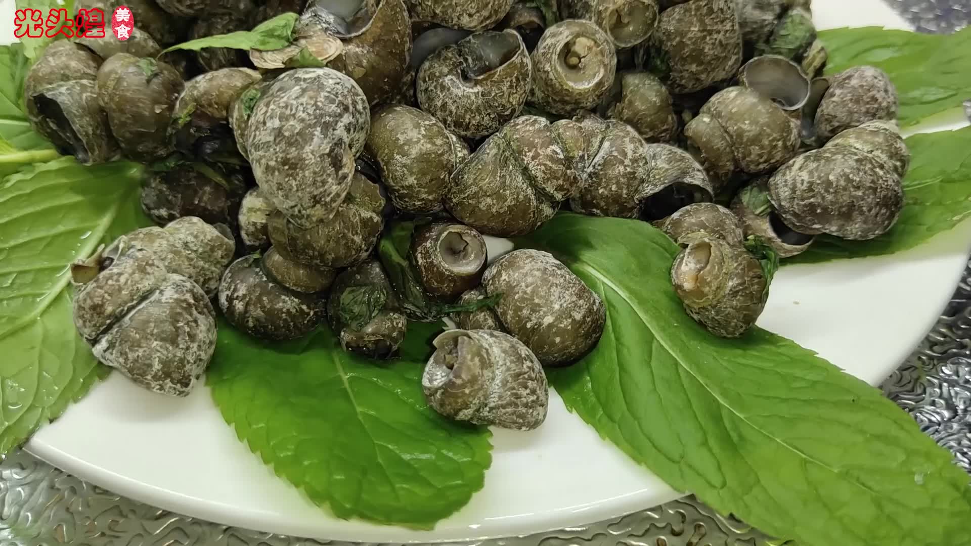 盐焗海螺,不用看一听就会的做法,螺肉鲜滑,入味