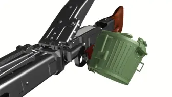 【欣赏】mg42型发射器 | 快拆结构 | airsoft水弹发射器构造 | 3D动画