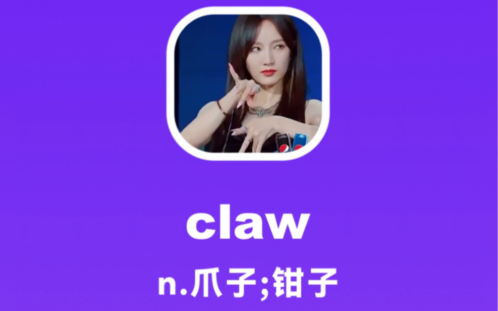 claw:爪子,钳子哔哩哔哩bilibili