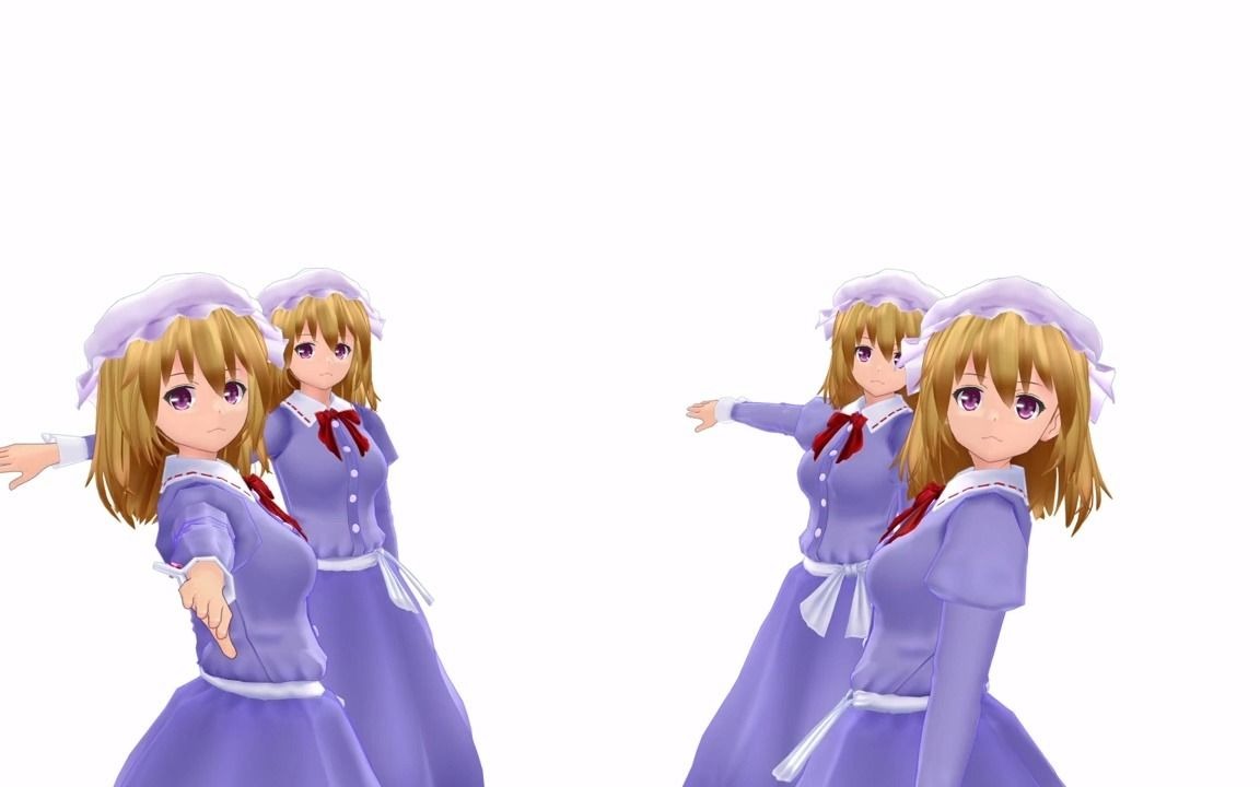 【东方mmd】四位梅丽