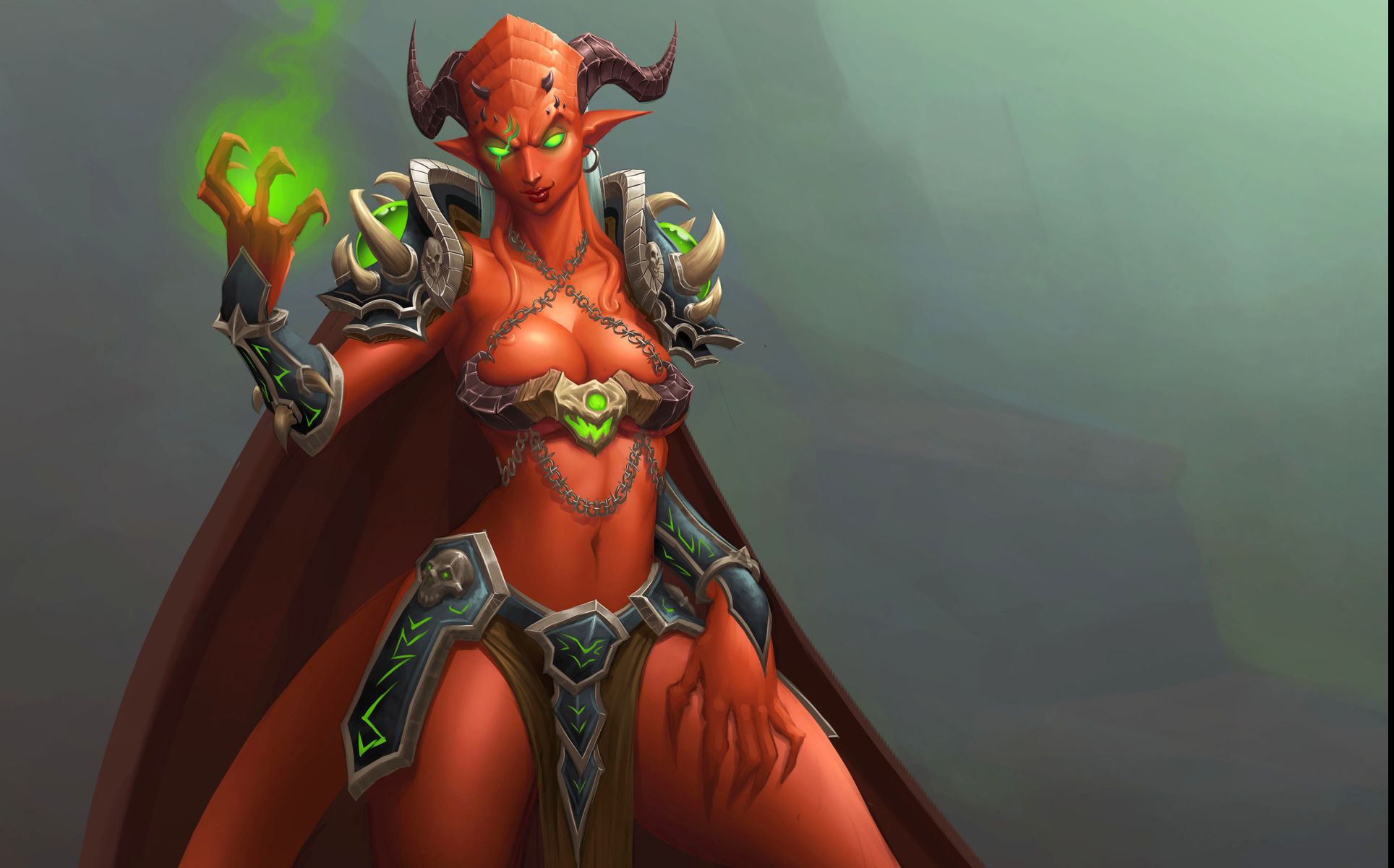 魔兽世界 奶德视角 h萨格拉斯之墓 9号boss 基尔加丹