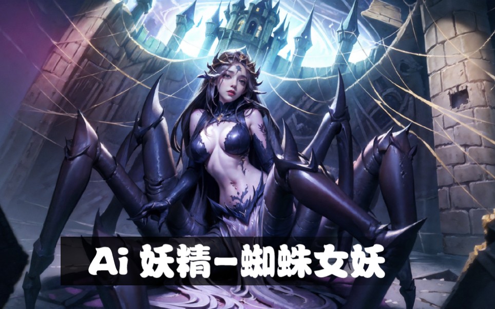 Ai 妖精蜘蛛女妖哔哩哔哩bilibili