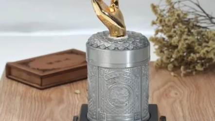 泰山烟佛光锡罐