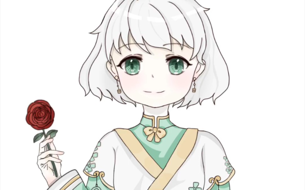 典典子送你玫瑰花 愿有情人终成眷属