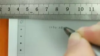 Supernote Pen精细笔尖写小字测试