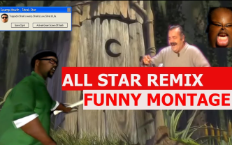 [图]鬼畜有关全明星-Smash Mouth - All Star Remix - FUNNY MONTAGE