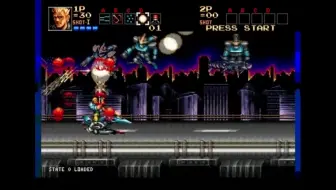 Sega MD 魂斗罗 魔改Hack版 流程视频 Contra-Hard Corps（U）[IT.GAMER-ULTRA HACK v2.0]