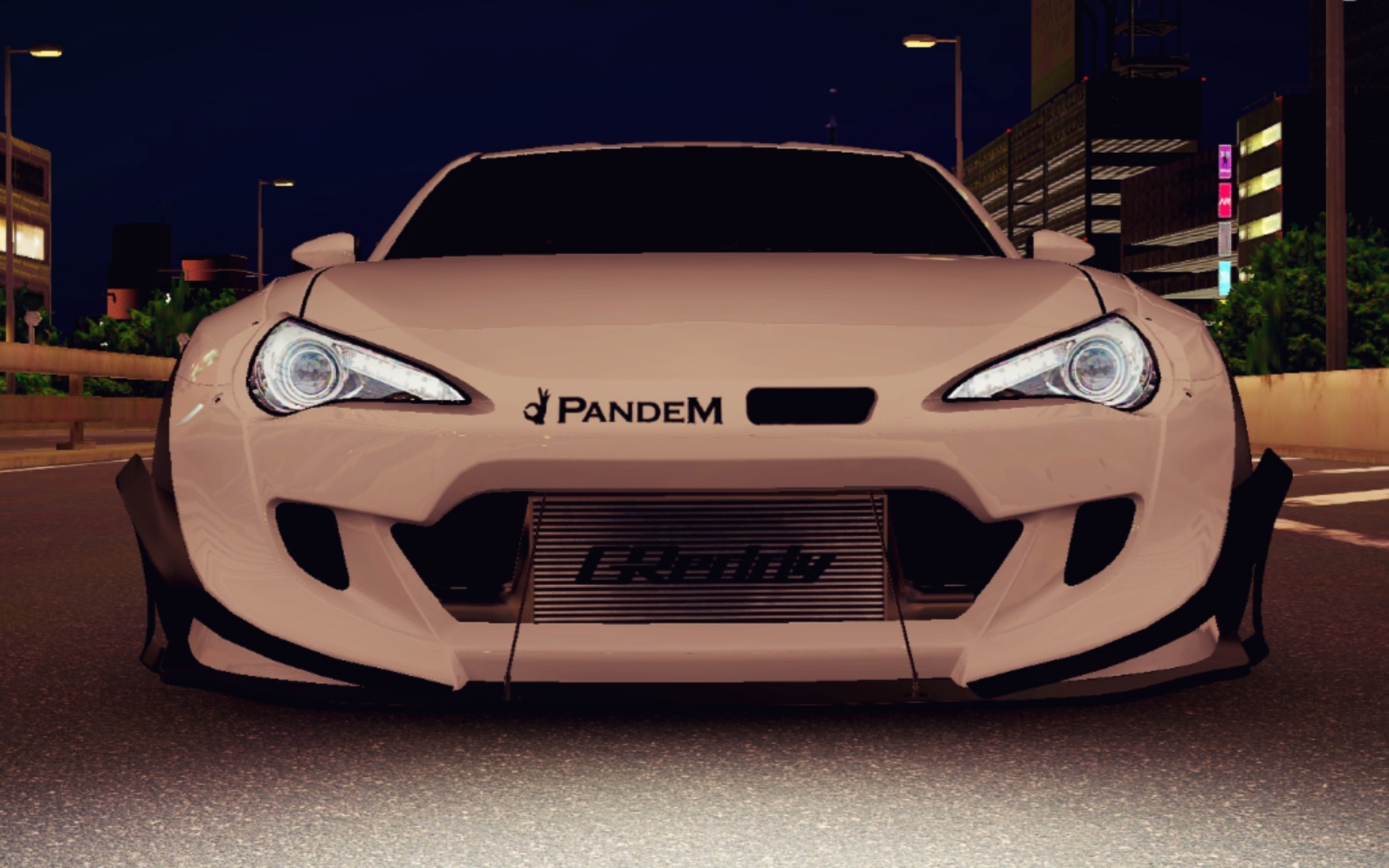 【绝对赛车】火箭兔rocket bunny丰田gt86狂飙首都高速!