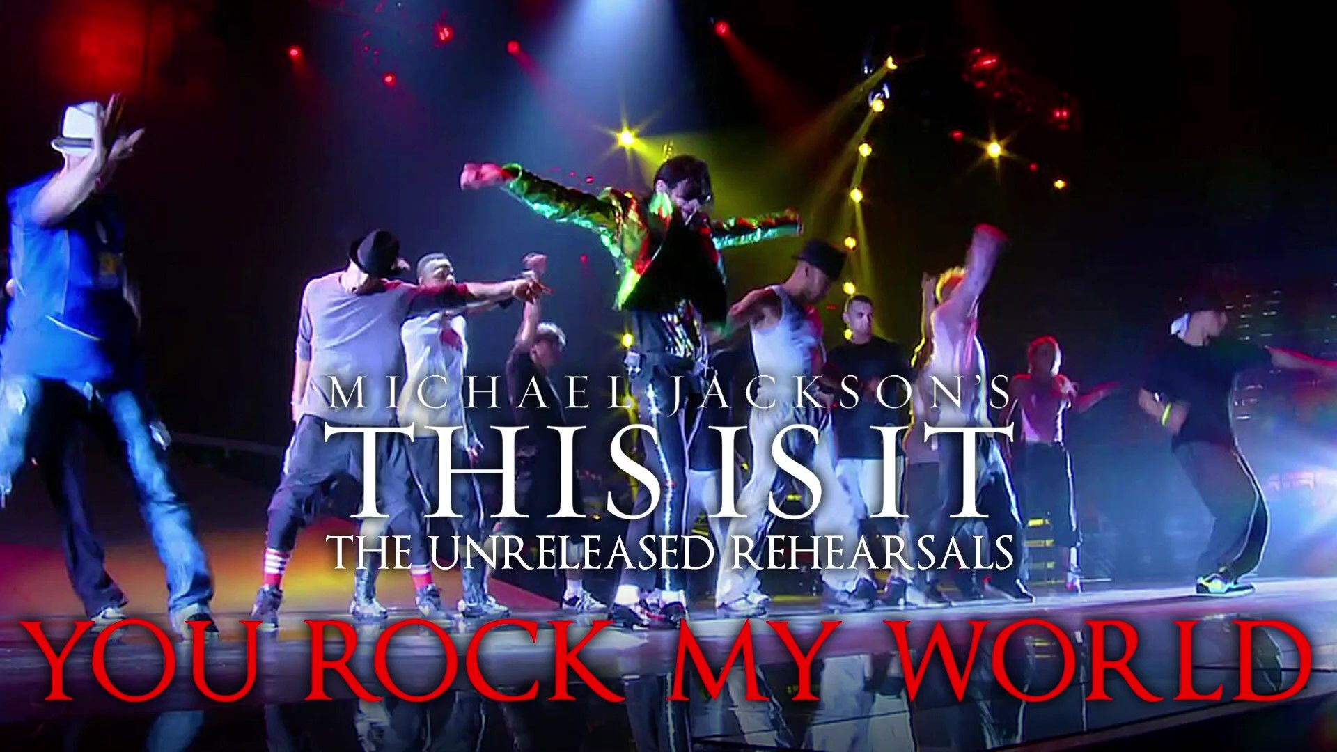 [图]You Rock My World This Is It 演唱会 表演伴奏 （粉丝自制）