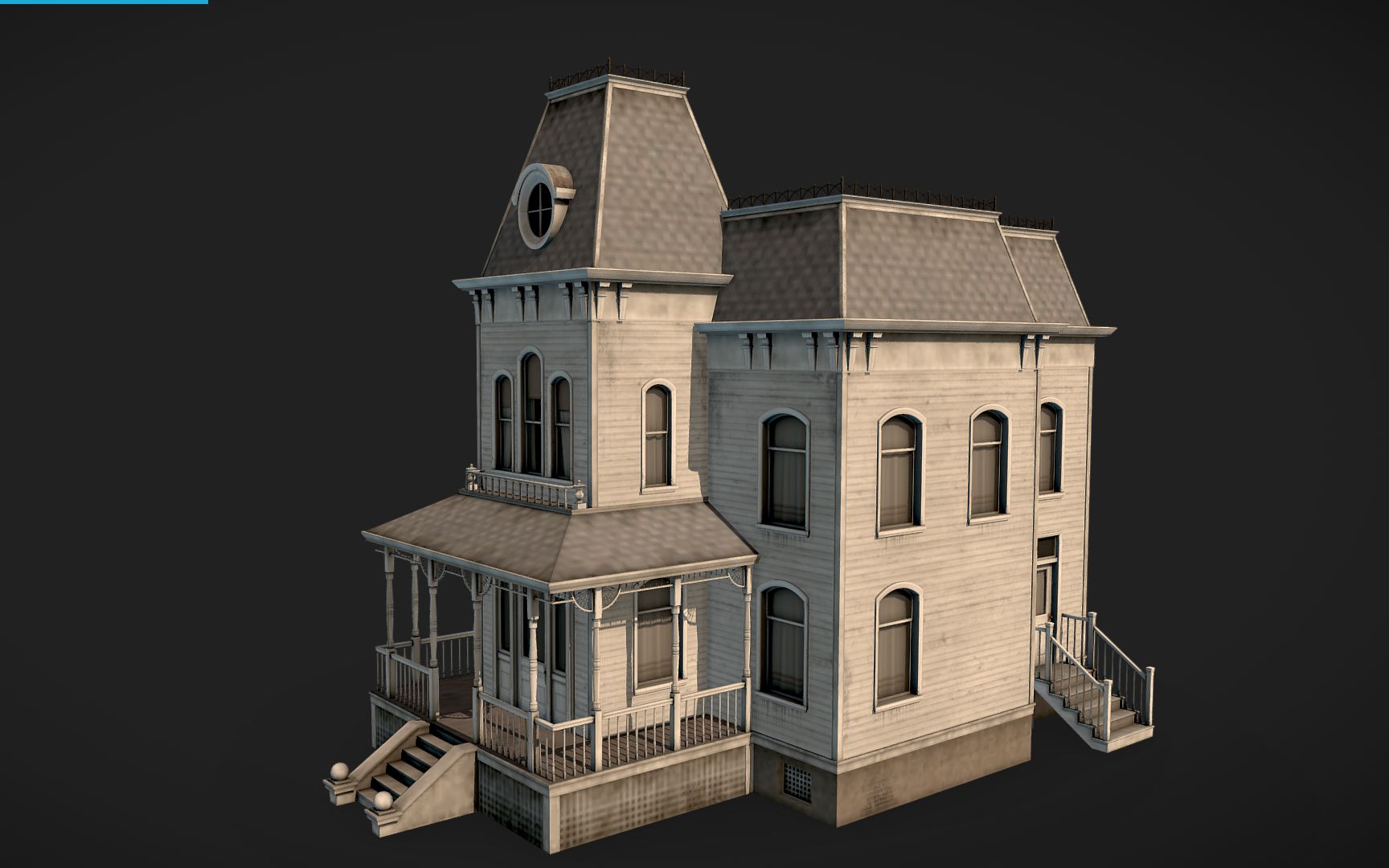 maya基础场景 次世代模型案例演示