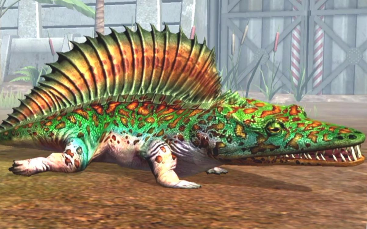 肉肉 侏罗纪世界恐龙游戏1171完美恐龙满级虾蟆螈!