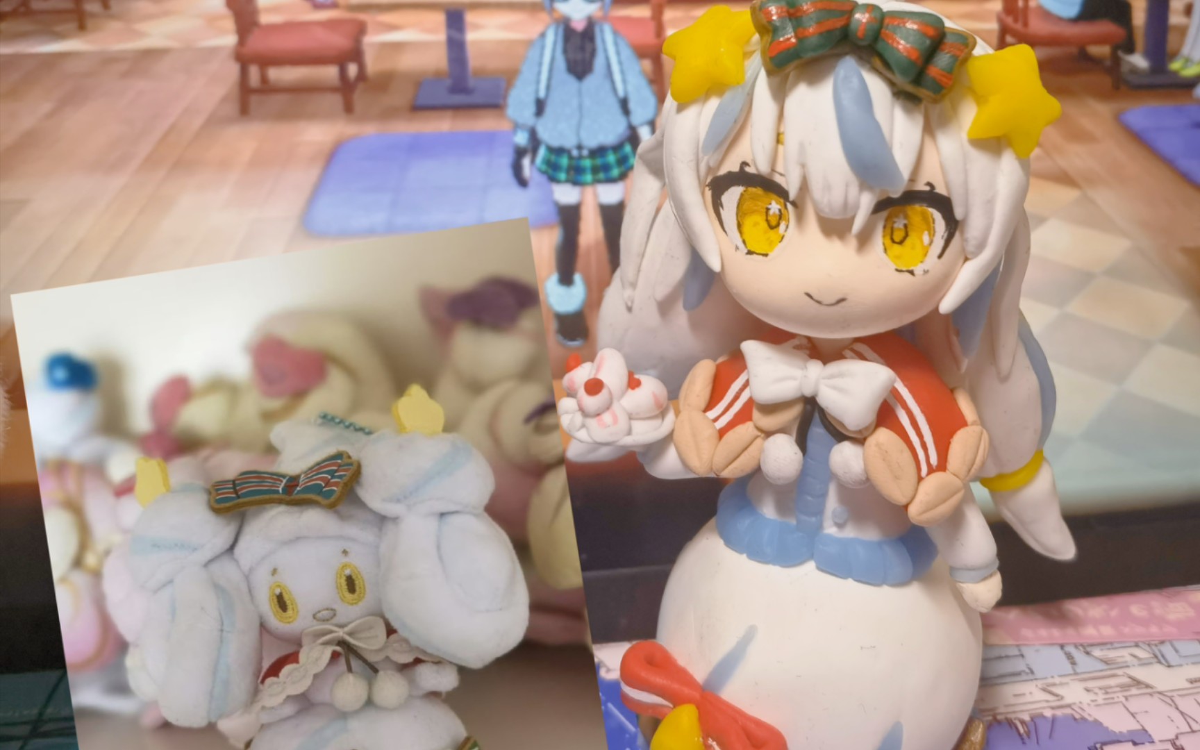 【粘土/宝可梦】最可爱的宝可梦!圣诞节款霜奶仙拟人