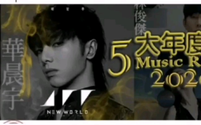 【华晨宇】五大唱片2020年度金榜冠军——华晨宇《新世界NEW WORLD》哔哩哔哩bilibili