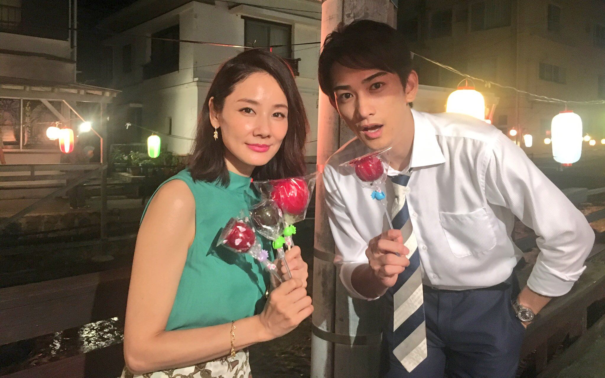 【中学聖日記 s4 cut】吉田羊 x 町田启太 烟花映入眼帘 一定是夏天还