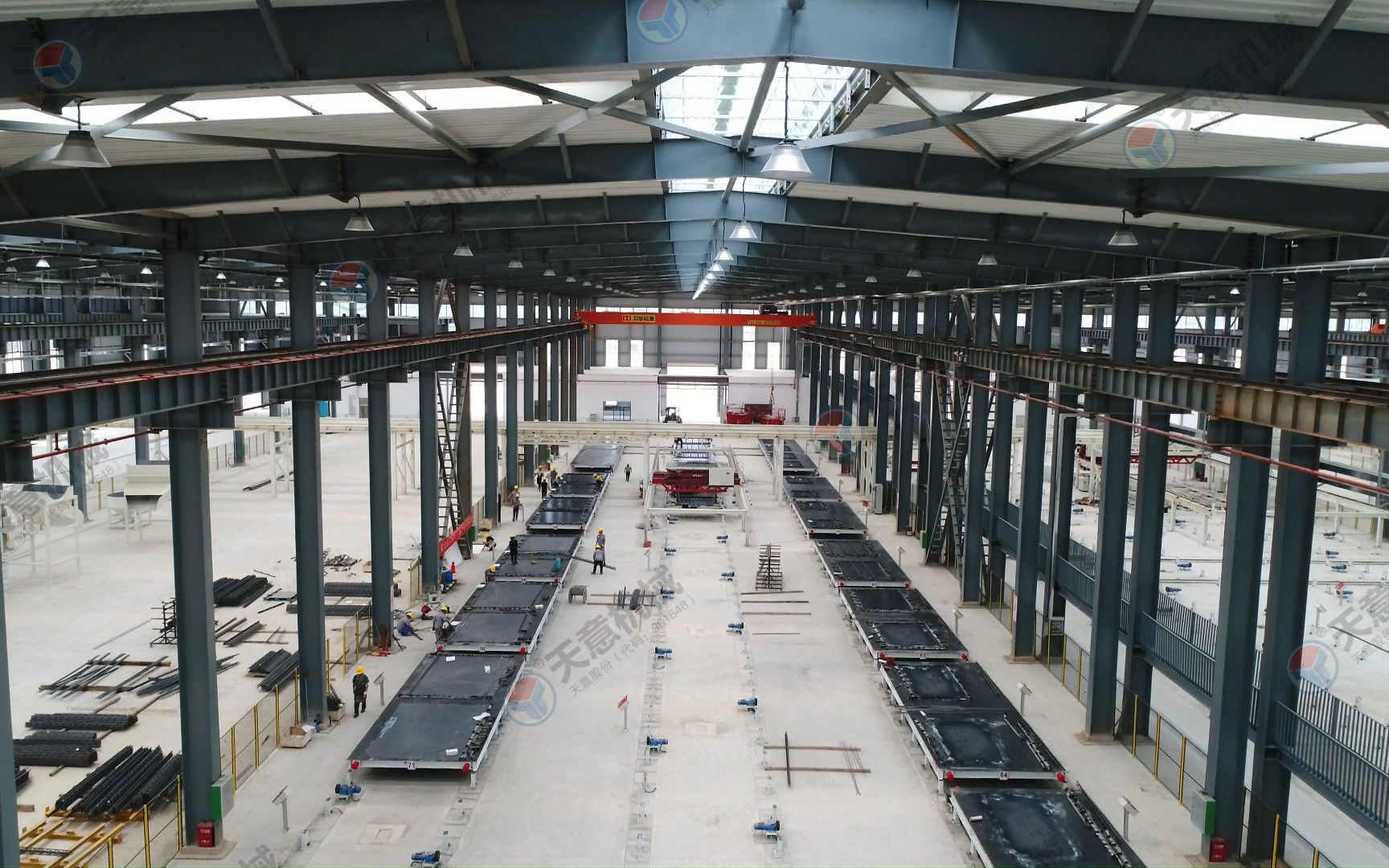 叠合板生产线 天意机械pc预制构件生产线 装配式预制板材生产设备