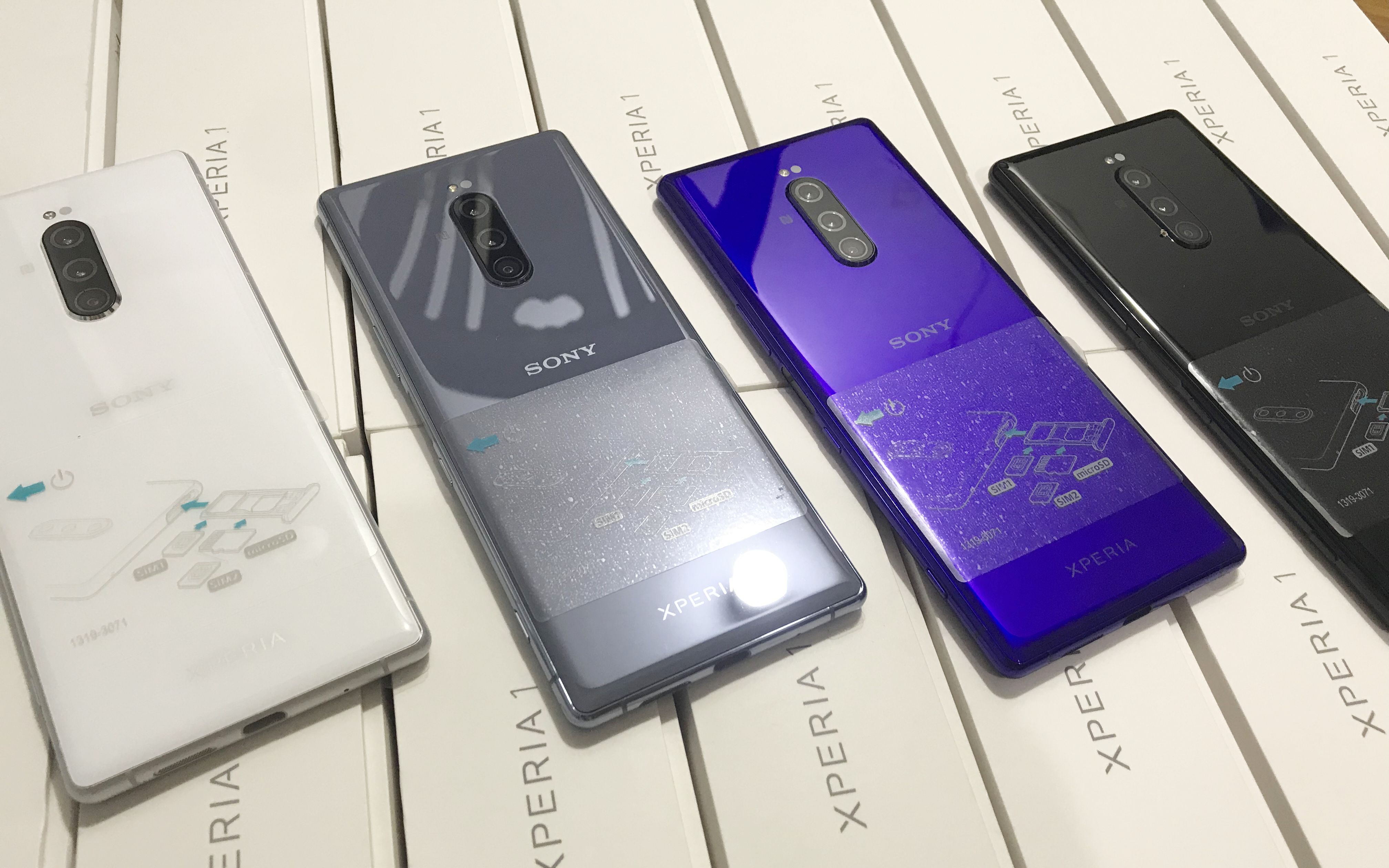 索尼 xperia 1 j9110 香港版 港版 开箱 没有原封