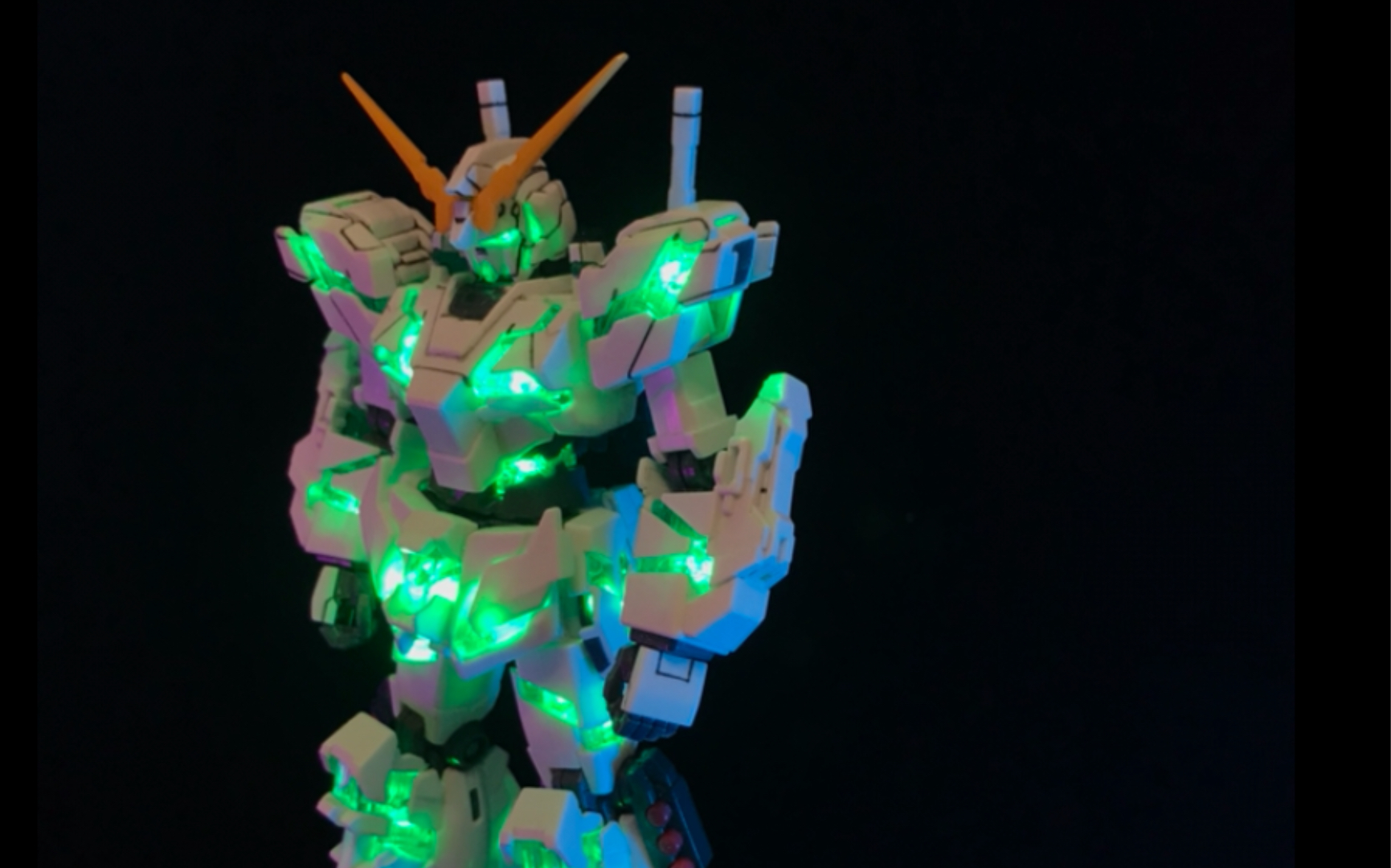 hg全装备独角兽加灯改造