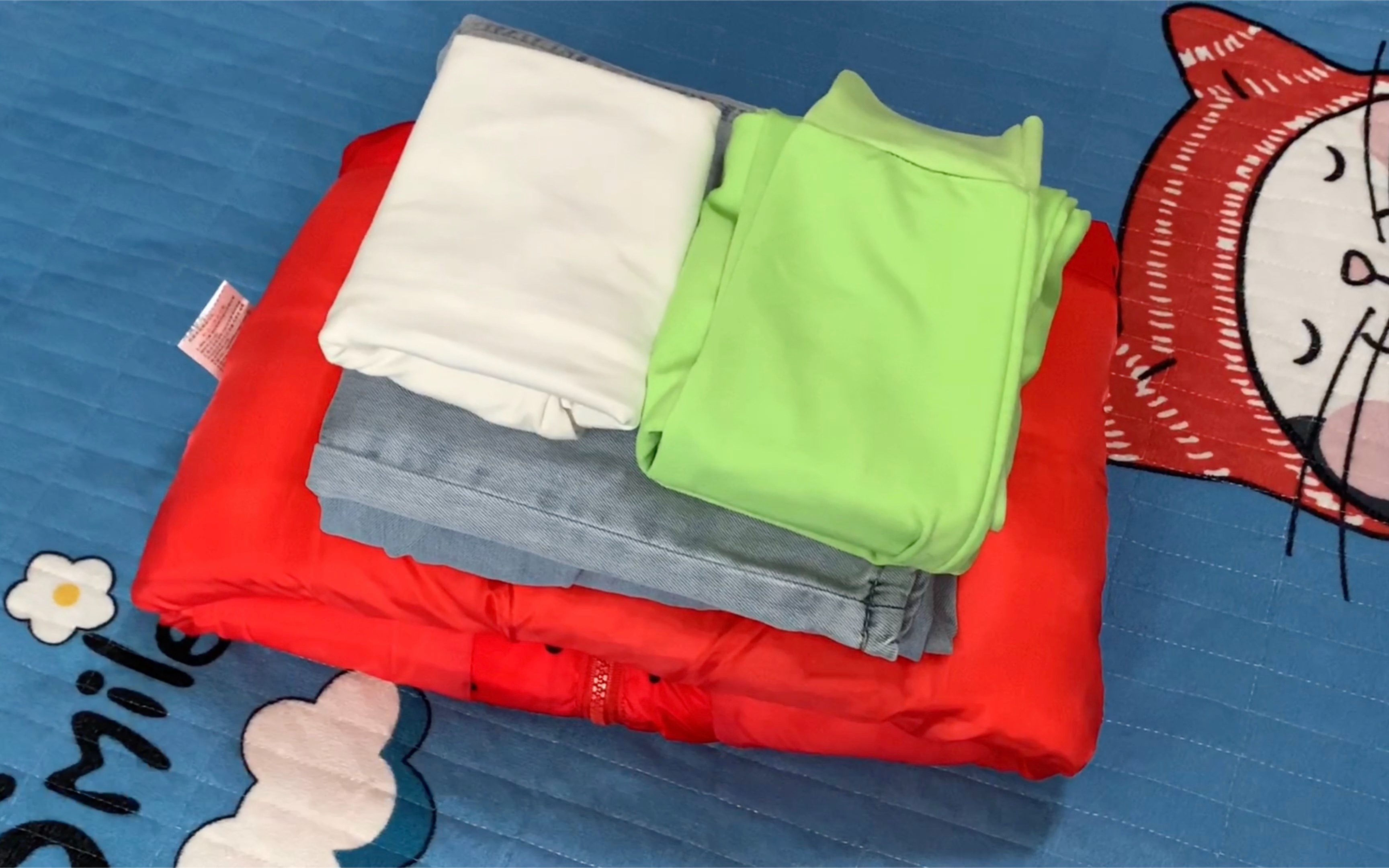 各种衣物的叠法,这样叠再也不乱糟糟,整齐好看,方法真棒