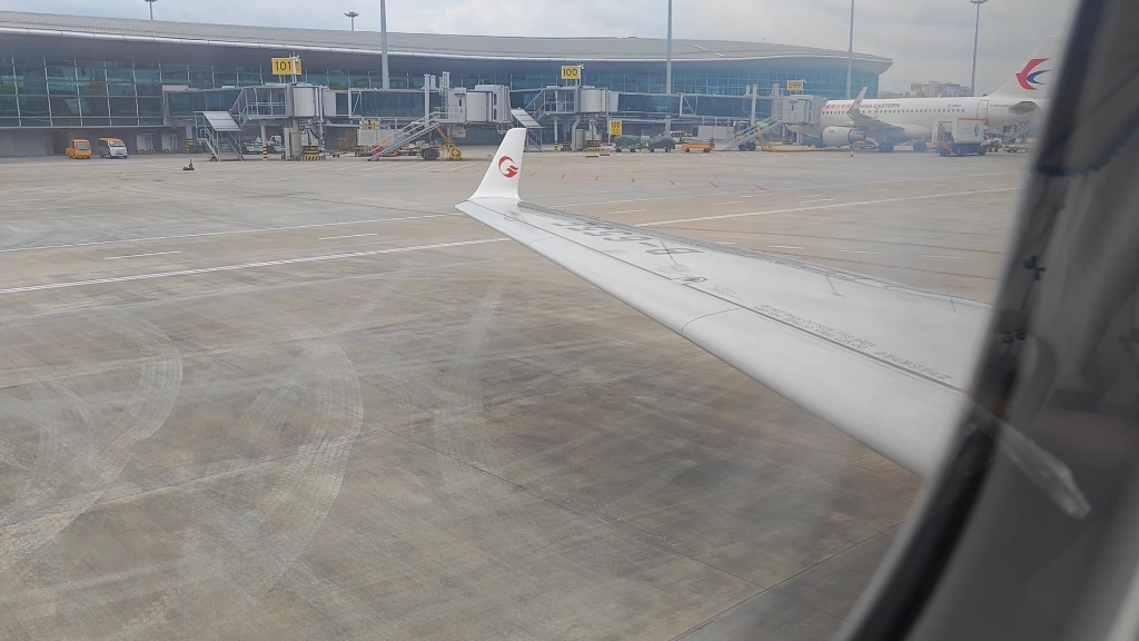 一二三航空,崭新出厂"阿娇"-国产arj21小飞机,cf34-10a启动声浪