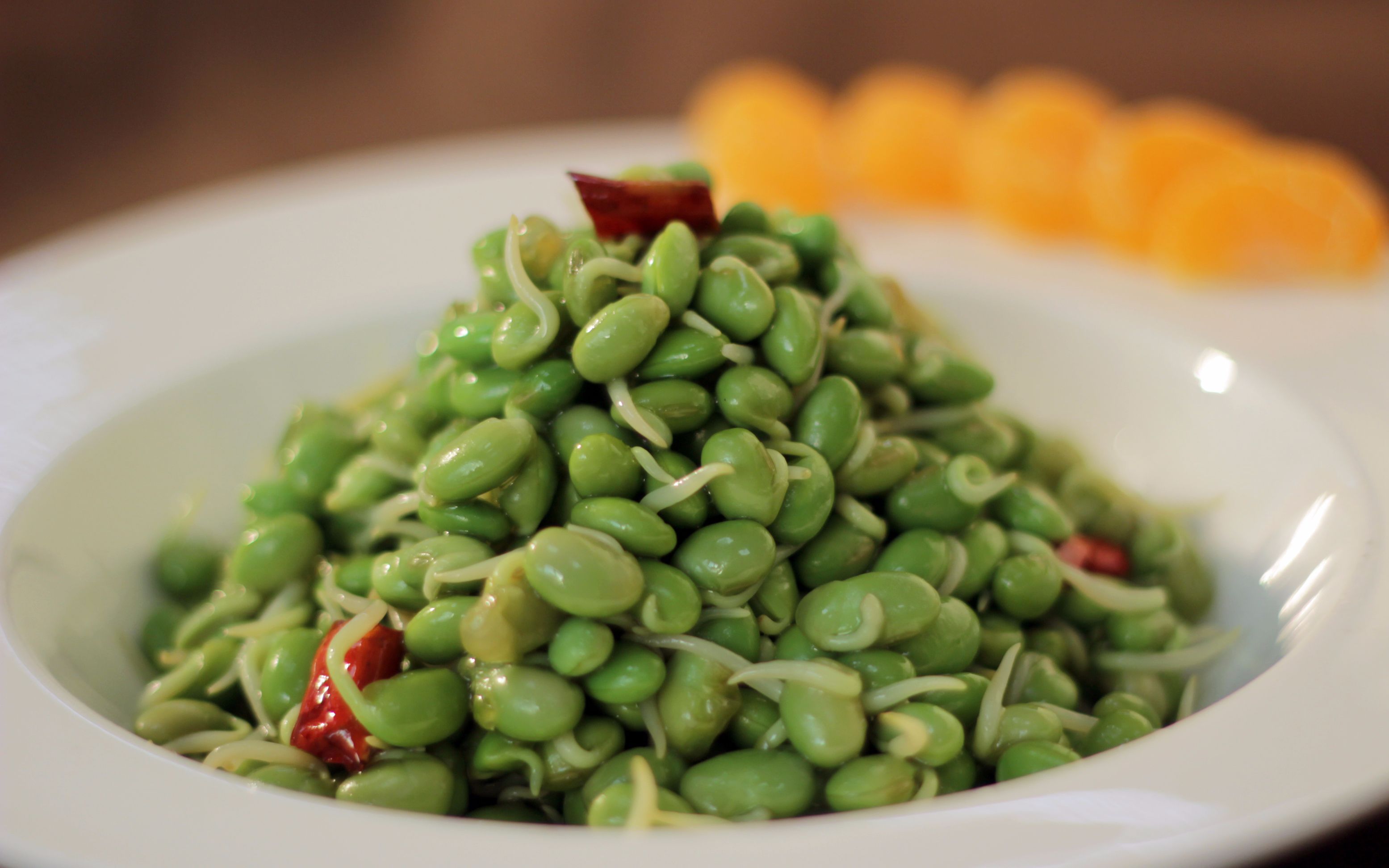 凉菜炝拌豆嘴-既锁住豆子的营养 又简单健康美味_哔哩哔哩_bilibili