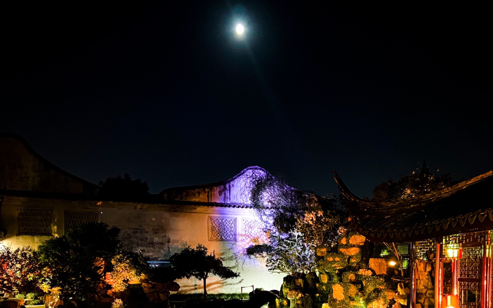 苏州网师园中秋夜-"花好月圆夜-游园惊梦夜姑苏"