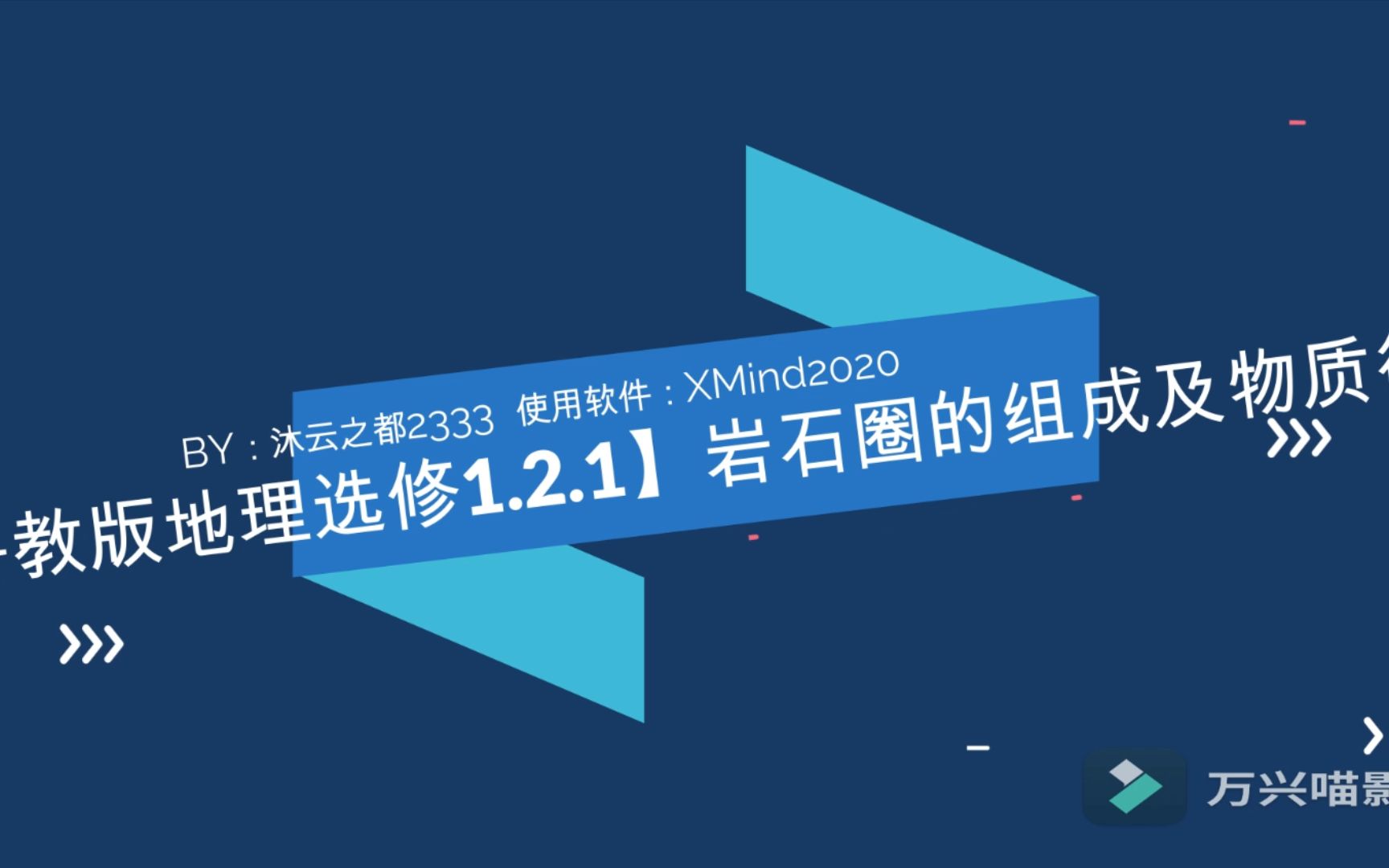 【高中地理思维导图】【鲁教版选修1.2.1】岩石圈的物质循环(如需PDF格式文件请见视频简介网盘链接)哔哩哔哩bilibili