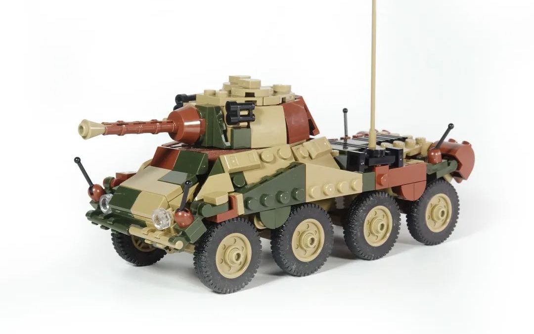 衰图哥哥生日快乐!Sd.Kfz.2344轮式坦克歼击车,Onebrick每天MOC推送哔哩哔哩bilibili