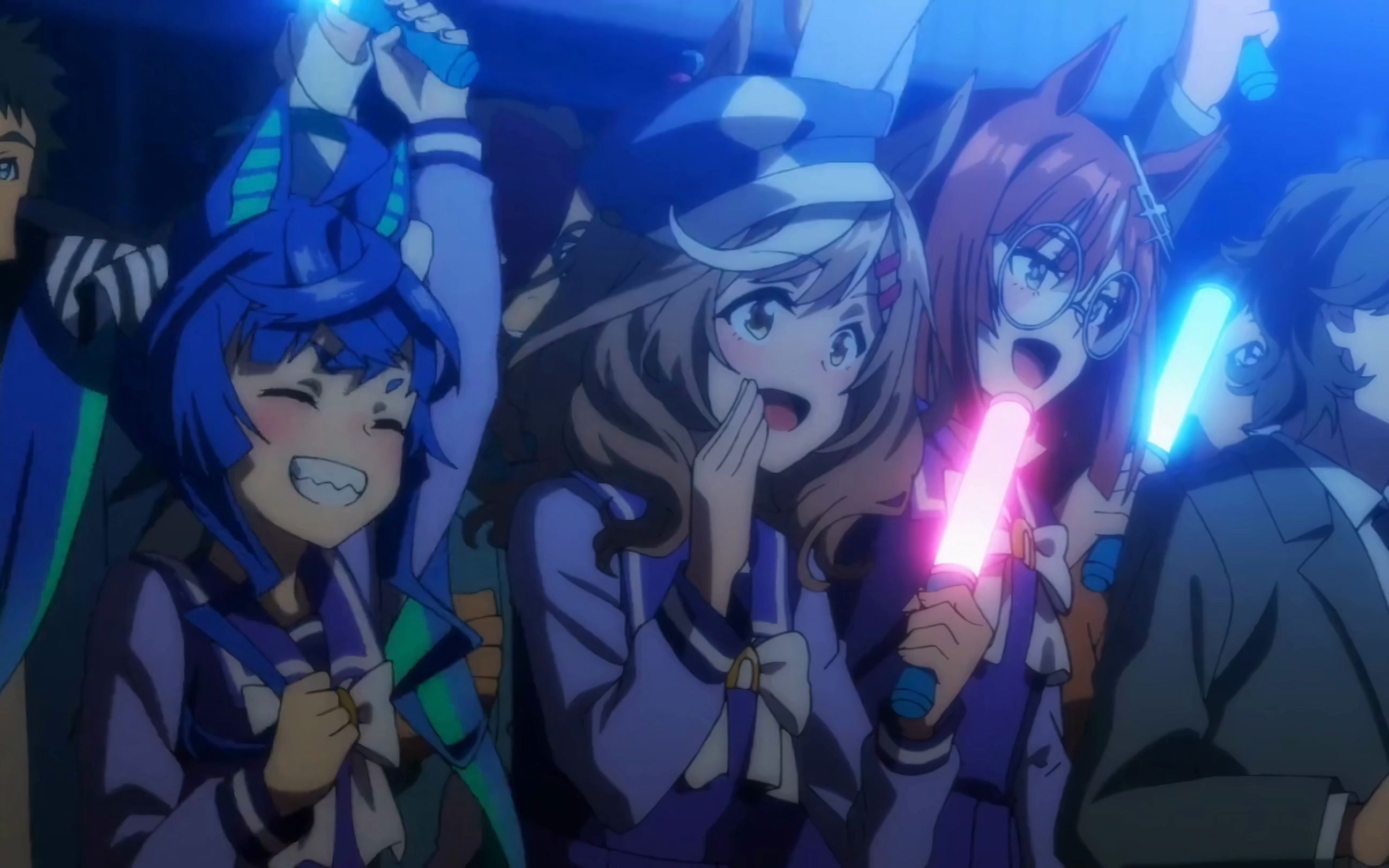 【2k 120fps补帧实验】赛马娘第二季 最终话 第13话 片尾live加强处理