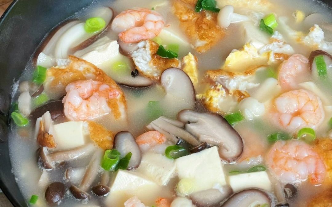 秋冬必喝汤品 低脂健康| 菌菇三鲜汤