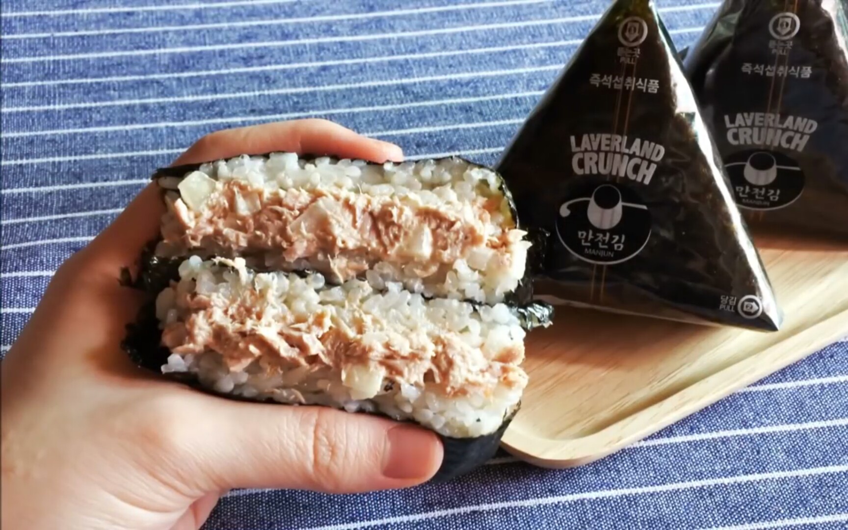 【hyossome】吞拿鱼三角饭团(cookingsounds 无bgm 搬运)