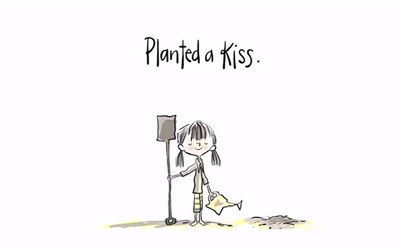 plant a kiss 简单\温暖\充满想象力的——关于爱的英文幼儿启蒙动画哔哩哔哩bilibili