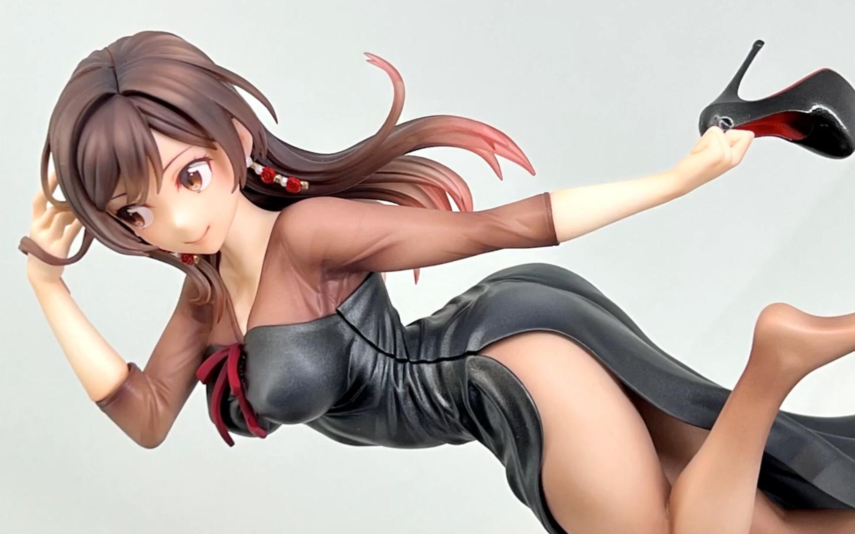 【caworks】水原千鹤 聚会晚礼服~手办上色原型展示 《租借女友》~wf