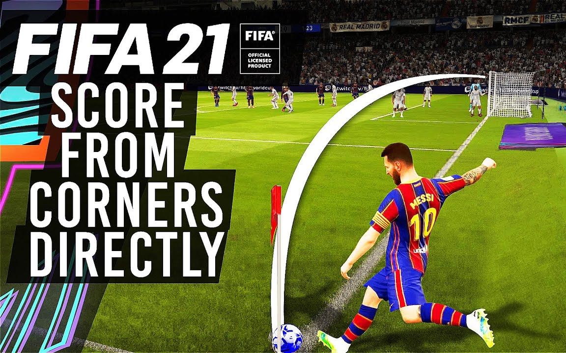 fifa21 - 角球直接破门教程【中文字幕】