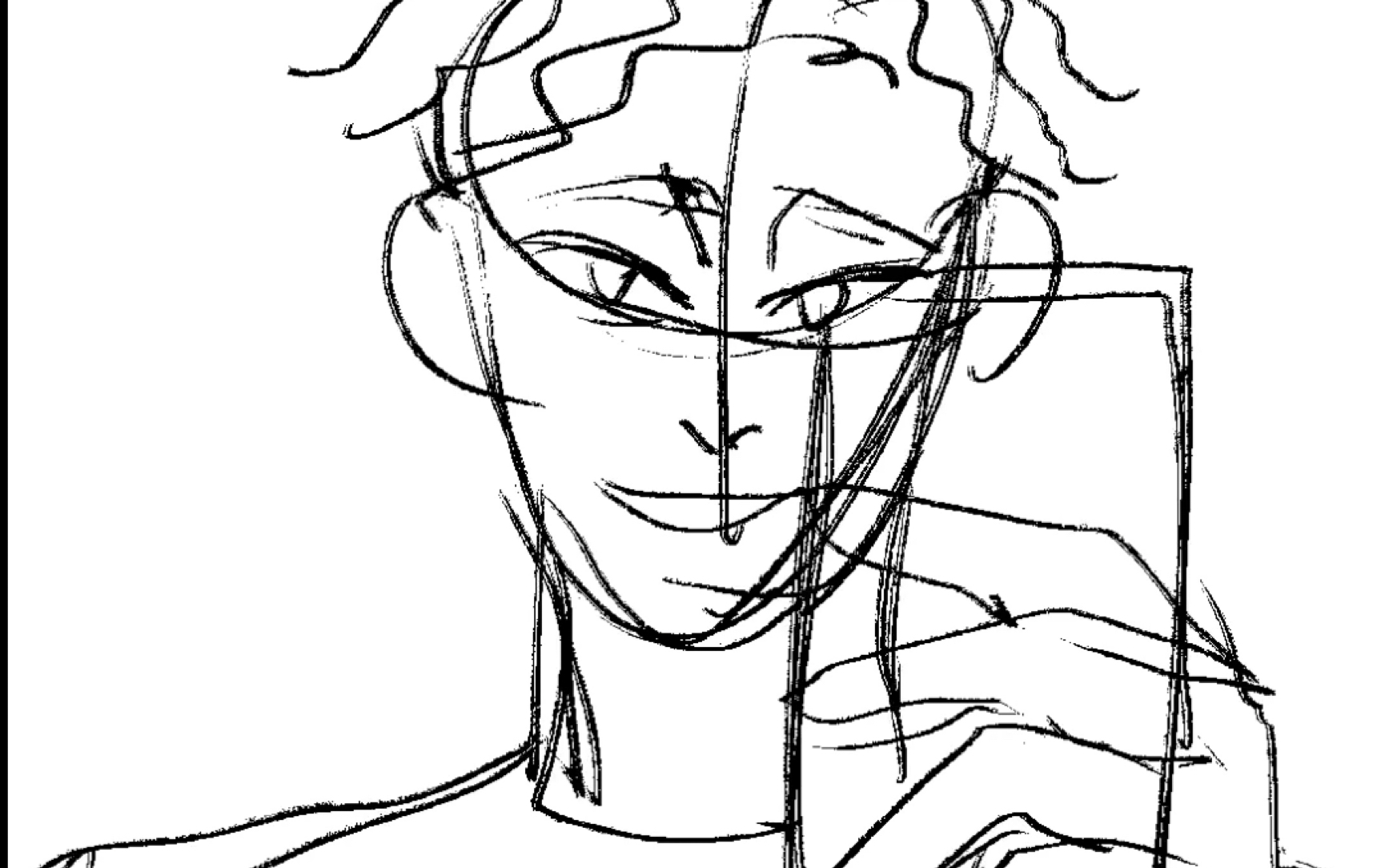 [绘画]泡面头酷盖拍照