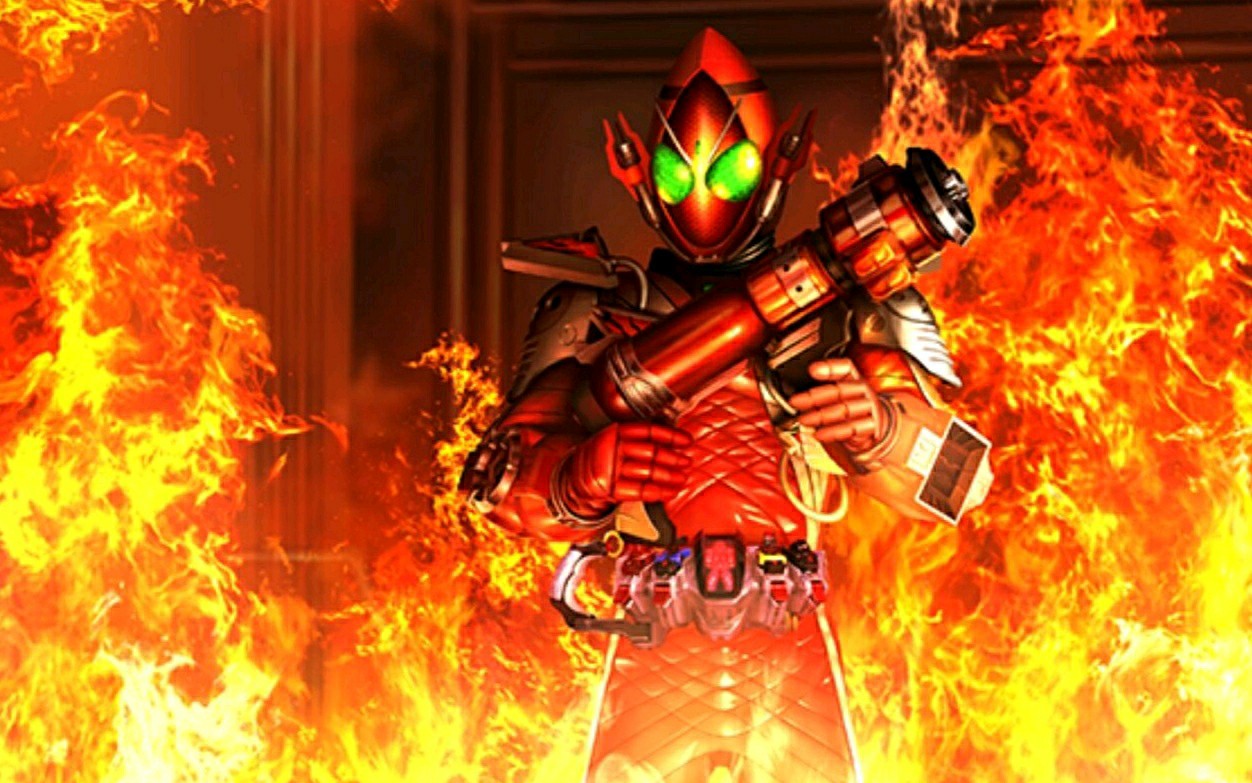 假面骑士城市大战-假面骑士fourze(四仔)火焰形态实战录屏