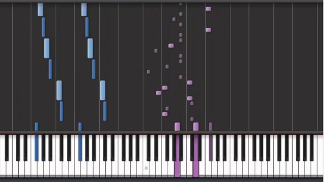 [图]纸片马里奥 折纸国王 ~ 折纸城堡 钢琴Cover ~ Synthesia Tutorial by Thorned Knight - Composer