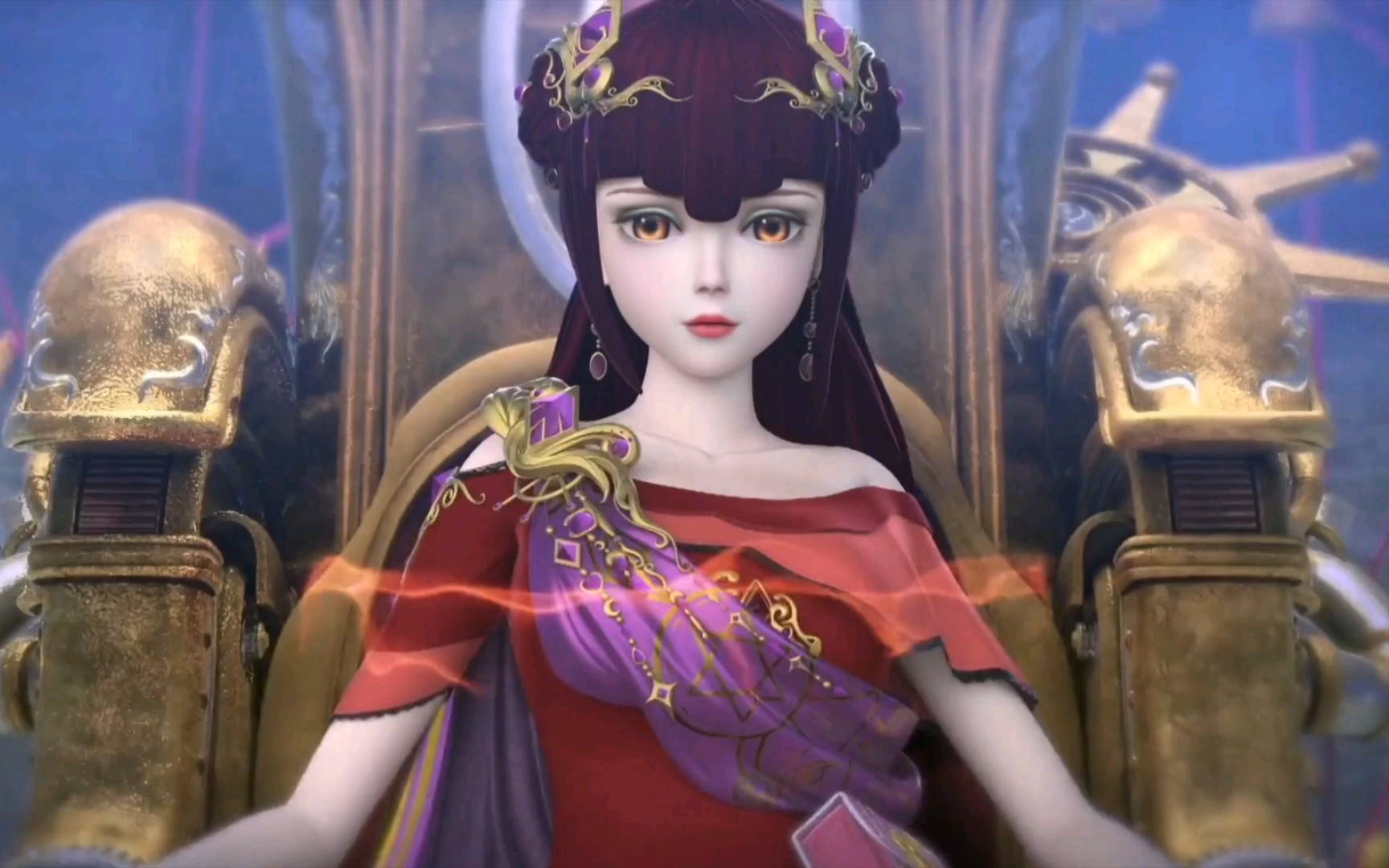 【叶10-24-6】齐娜被世王盔甲的力量蛊惑