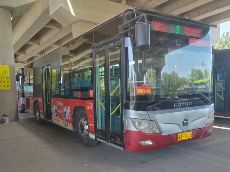 (纪16)沧州公交3路火车站方向pov前方视角.