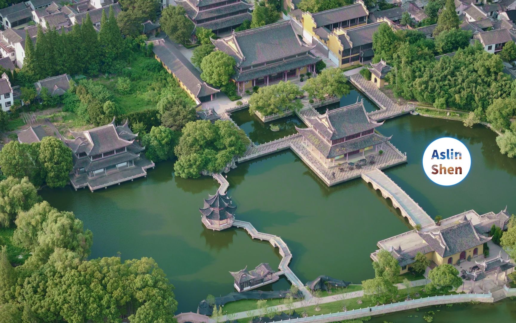 周庄古镇水乡游船|沈厅|张厅|双桥