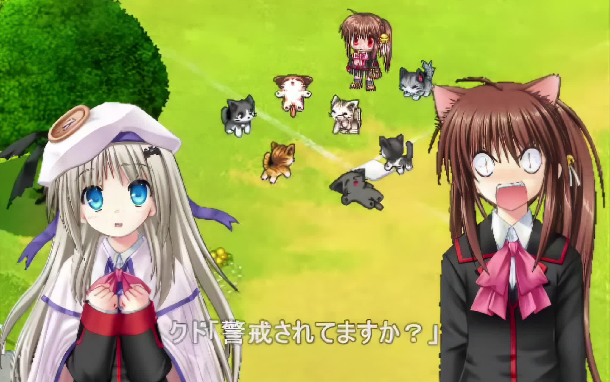 [图]AI修复 Little busters 全员来RAP