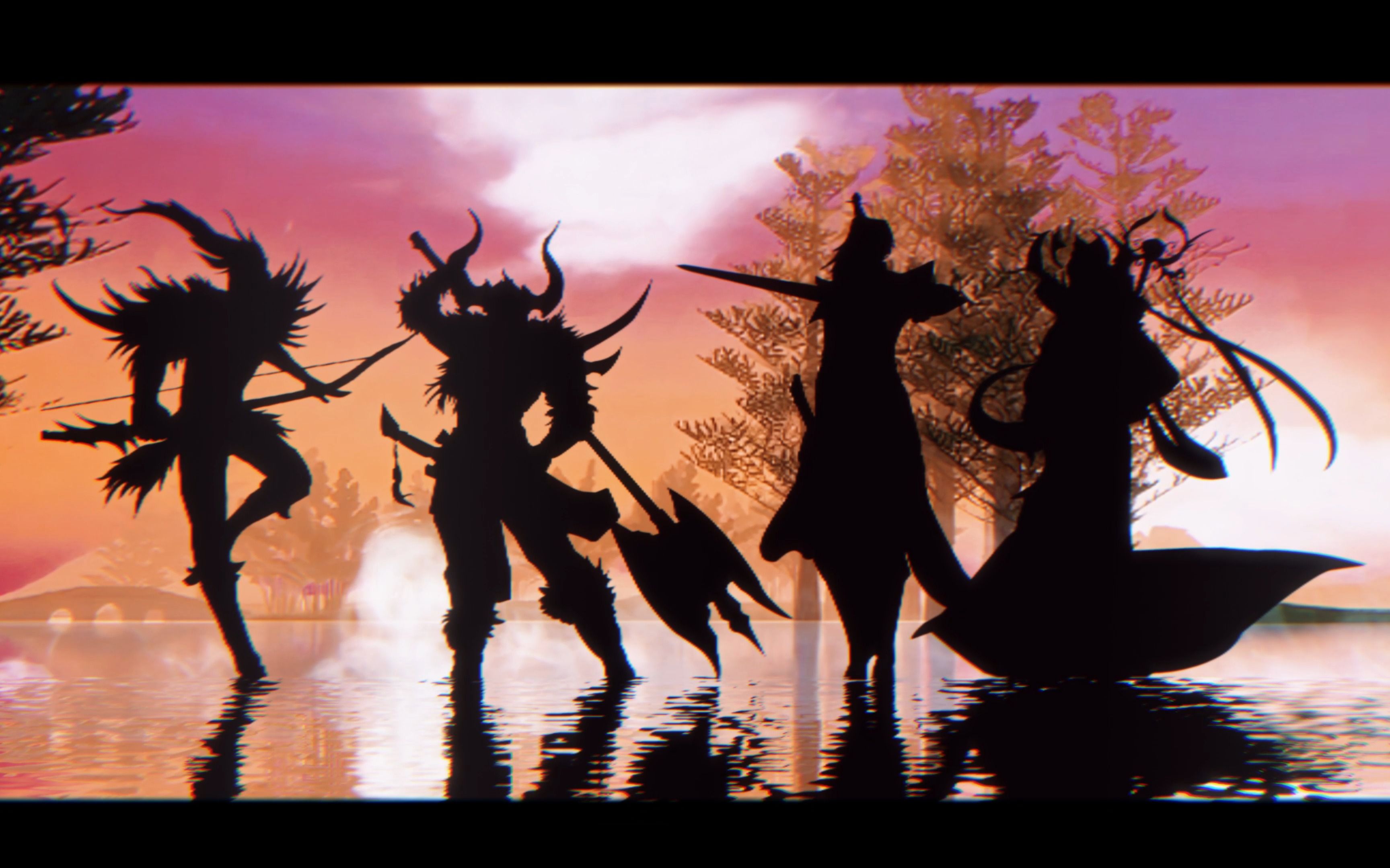 【天下贰】光看剪影,你能认出是哪些门派吗?