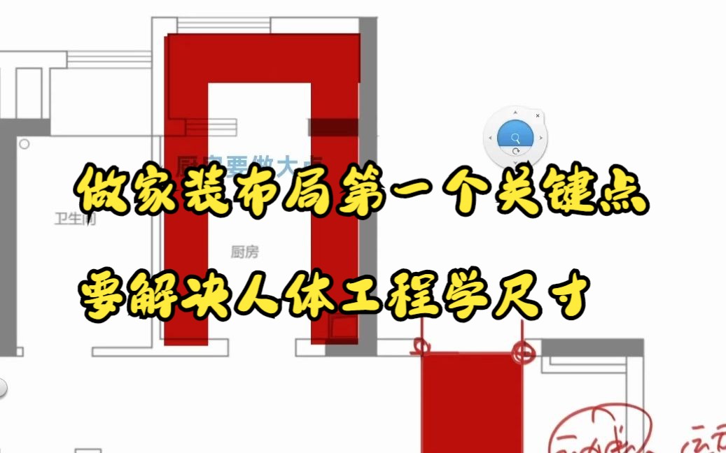 做家装布局第一个关键点,要解决你的人体工程学尺寸哔哩哔哩bilibili