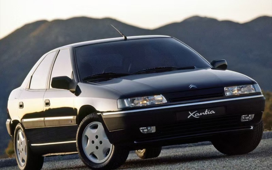 1993年top gear主持人chris goffey测试雪铁龙xantia