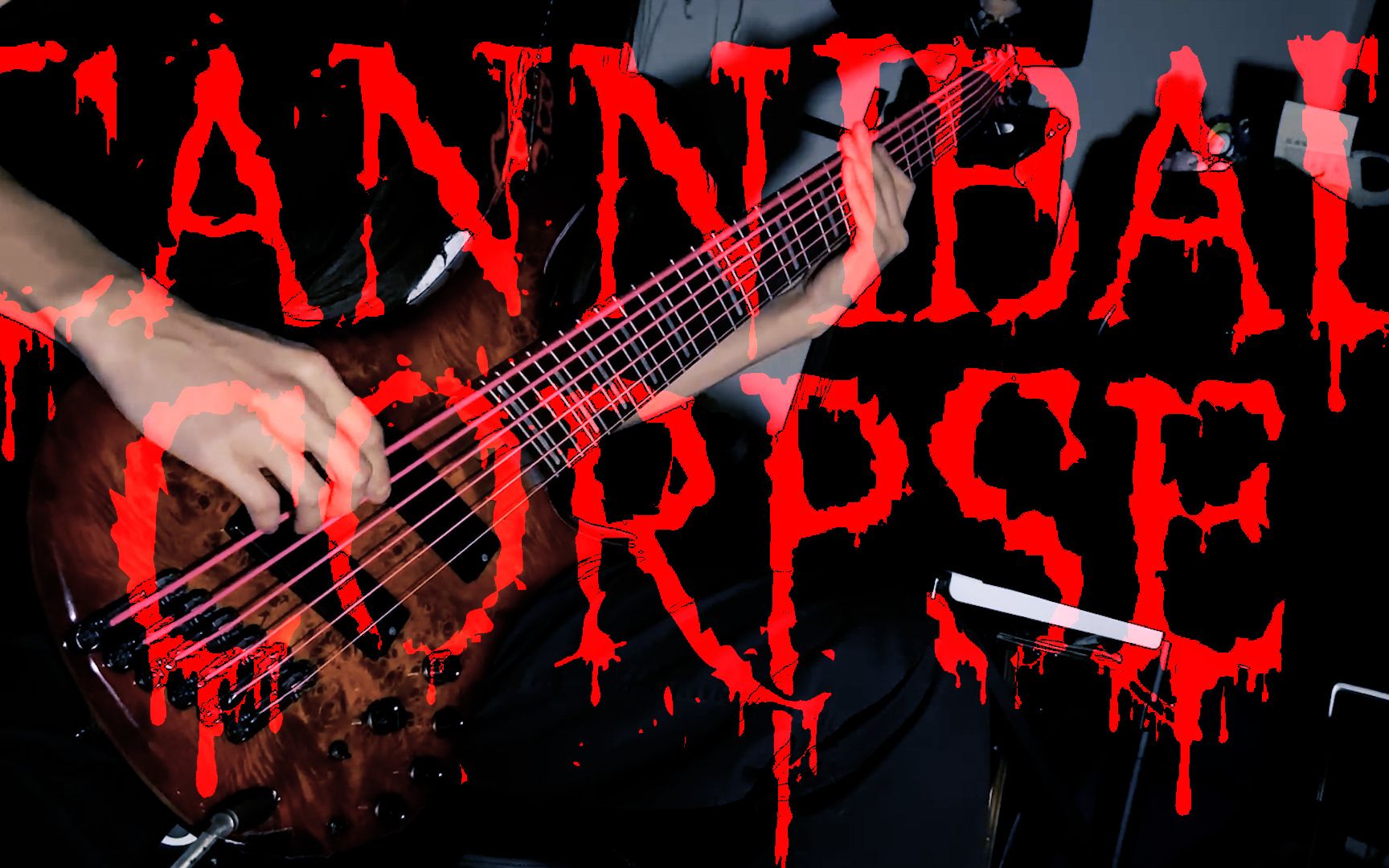 【魔贝/MOBE COVER】残酷死亡金属 食人尸 cannibal corpse  evisceration plague bass cover哔哩哔哩bilibili