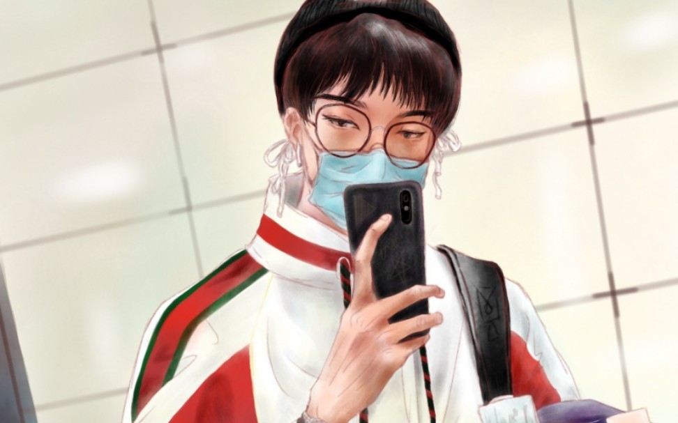 【指绘】【妖扬】过程回放,妖扬机场po,原图见妖扬绿洲_哔哩哔哩_bili